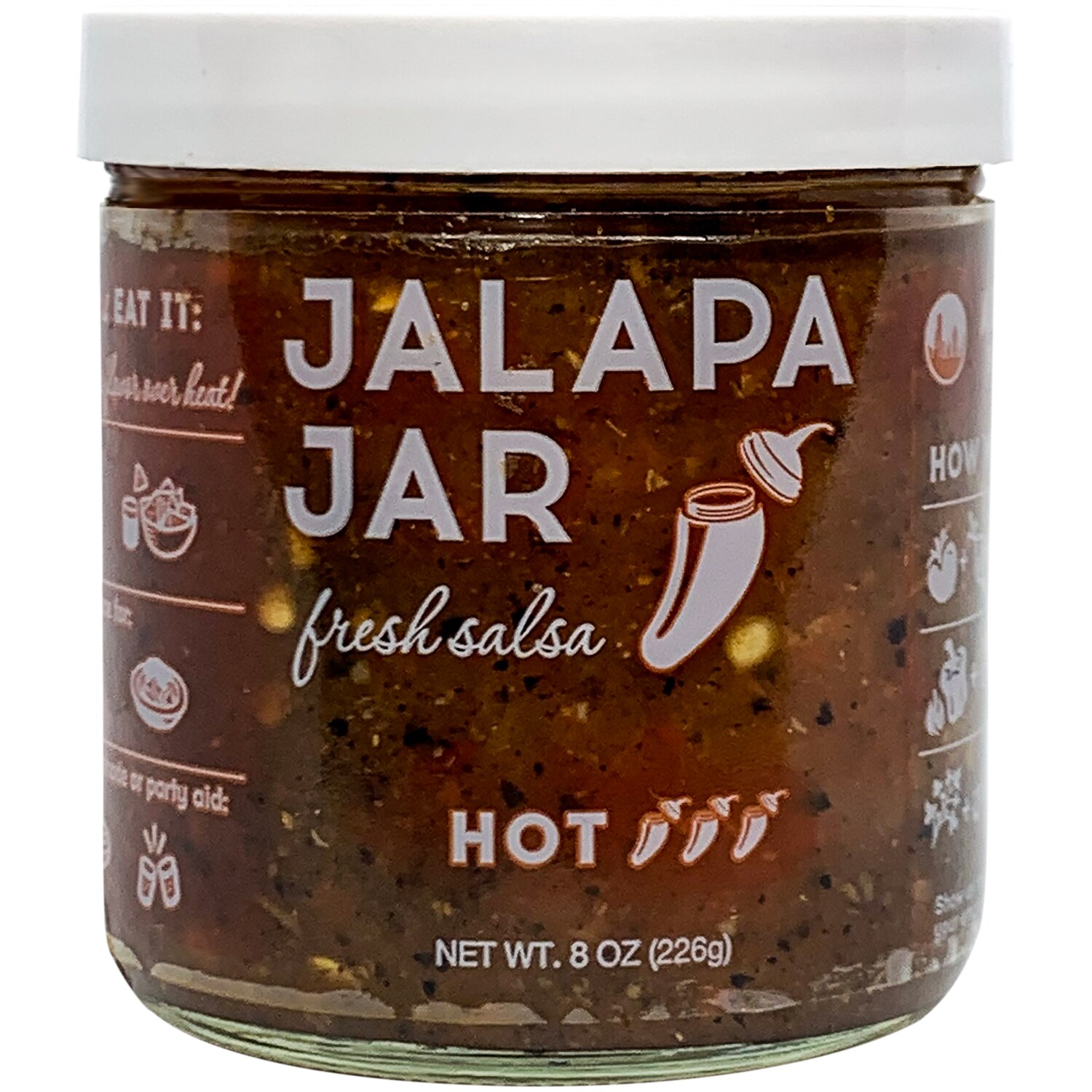 Jalapa Jar Fresh Salsa, Hot