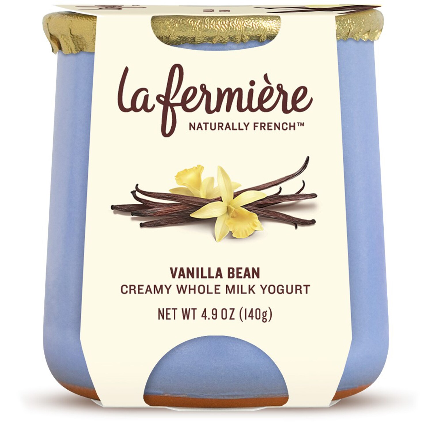 La Fermière Creamy Whole Milk Yogurt, Vanilla Bean