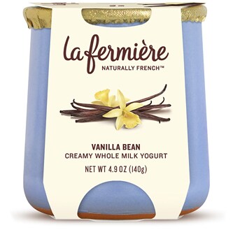 La Fermière Creamy Whole Milk Yogurt, Vanilla Bean
