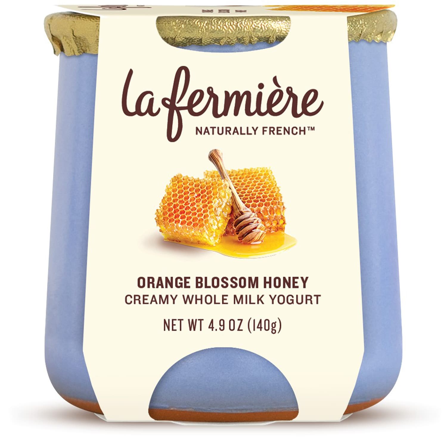 La Fermière Creamy Whole Milk Yogurt, Orange Blossom Honey