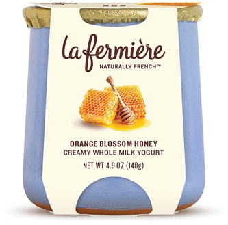 La Fermière Creamy Whole Milk Yogurt, Orange Blossom Honey