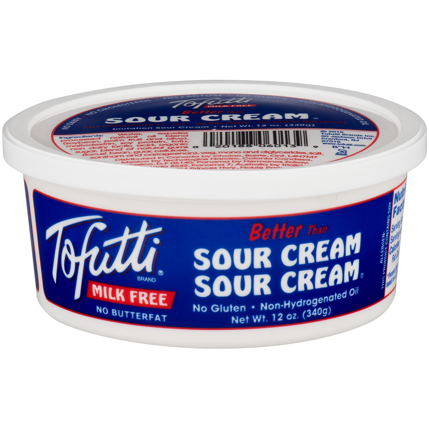Tofutti Better Than Sour Cream, Plain