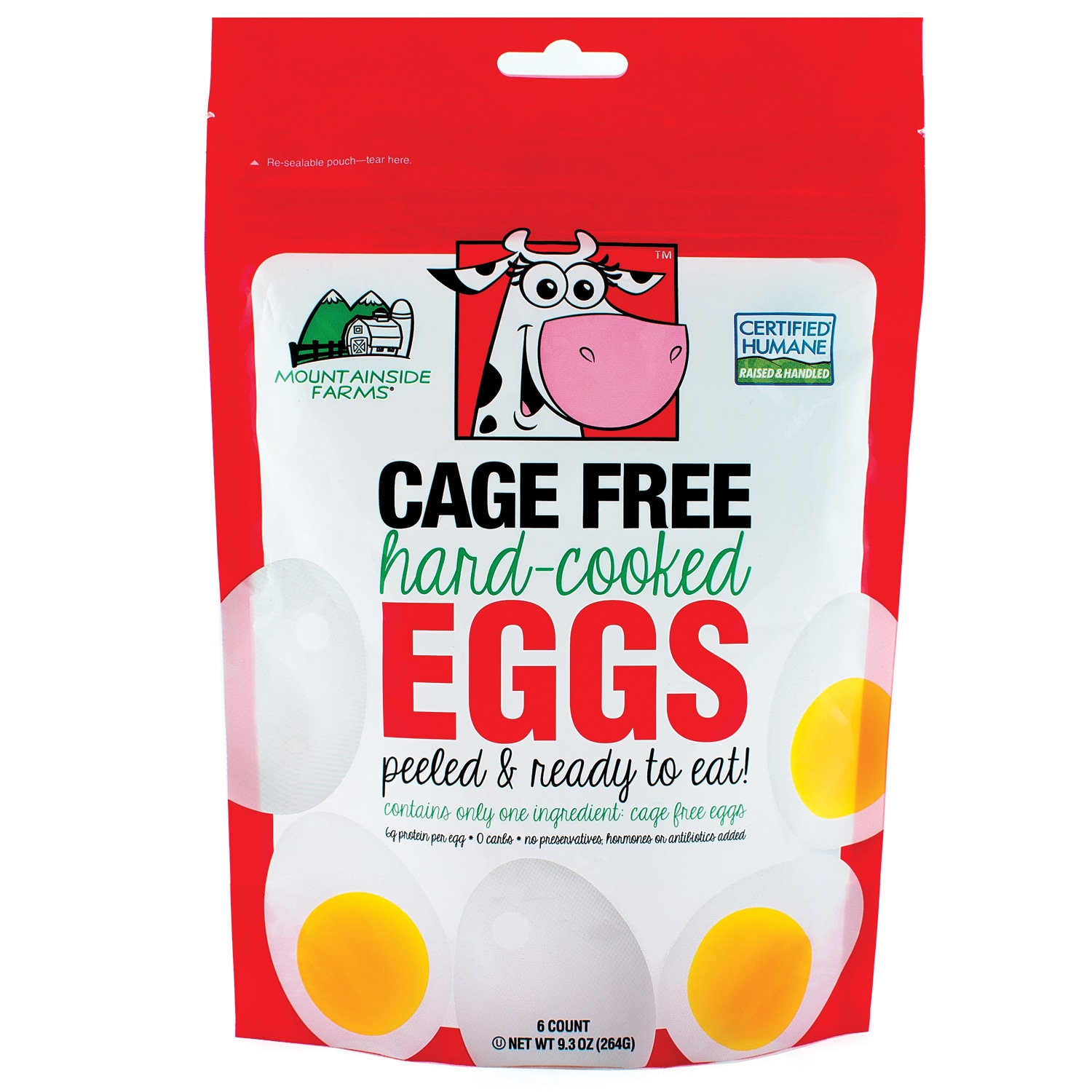 Mountainside Farms Cage Free Hard-Cooked Eggs