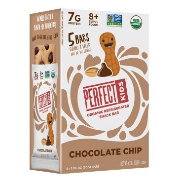 Perfect Bar Kids Snack Bars, Chocolate Chip