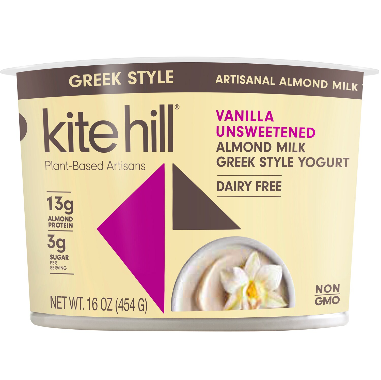 Kite Hill GreekStyle Artisan Almond Milk Yogurt, Vanilla FreshDirect