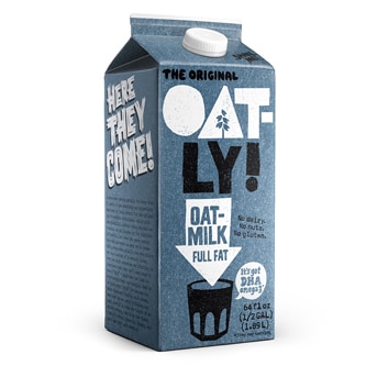 Oatly Full Fat Oatmilk, Carton