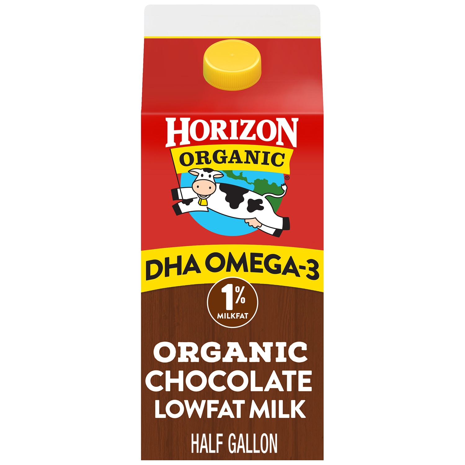 Horizon Organic 1% Low Fat Chocolate Milk with DHA Omega-3, Carton