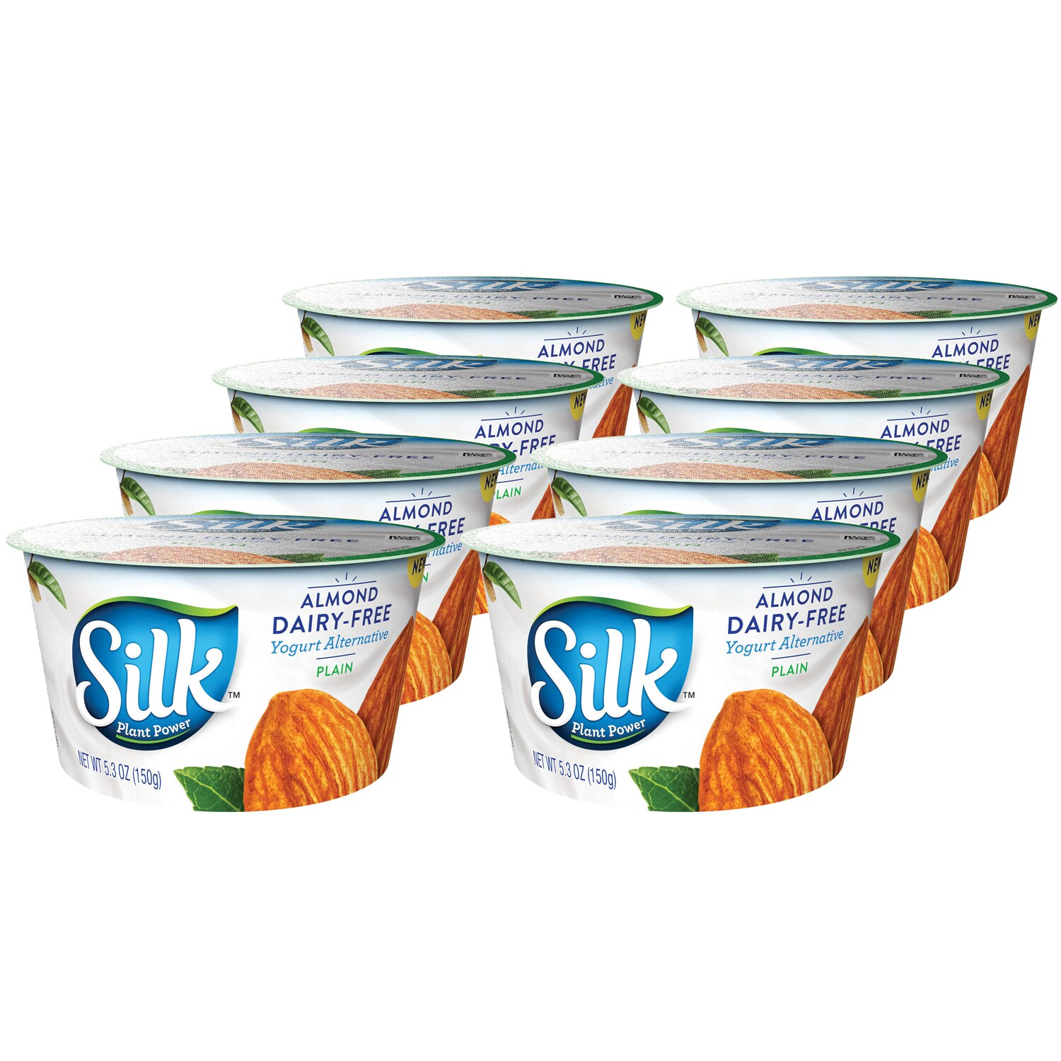 Silk Almond Dairy-Free Yogurt Alternative, Plain