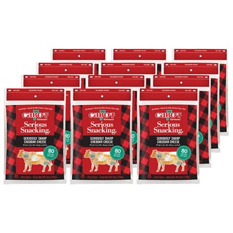Cabot Serious Snacking Seriously Sharp Cheddar Cheese Bars