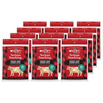 Cabot Serious Snacking Seriously Sharp Cheddar Cheese Bars