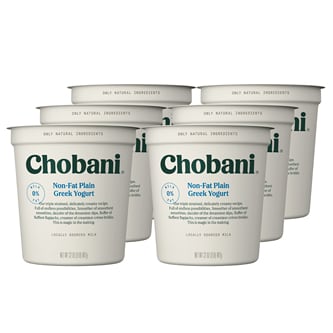 Chobani Non-Fat Greek Yogurt, Plain
