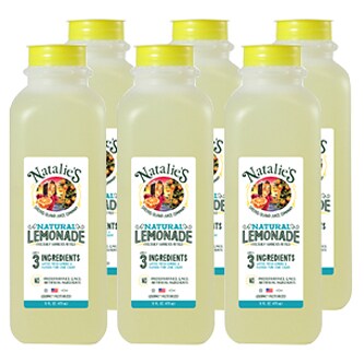 Natalie's Orchid Island Juice Co. Freshly Handcrafted Lemonade, Plastic Bottles
