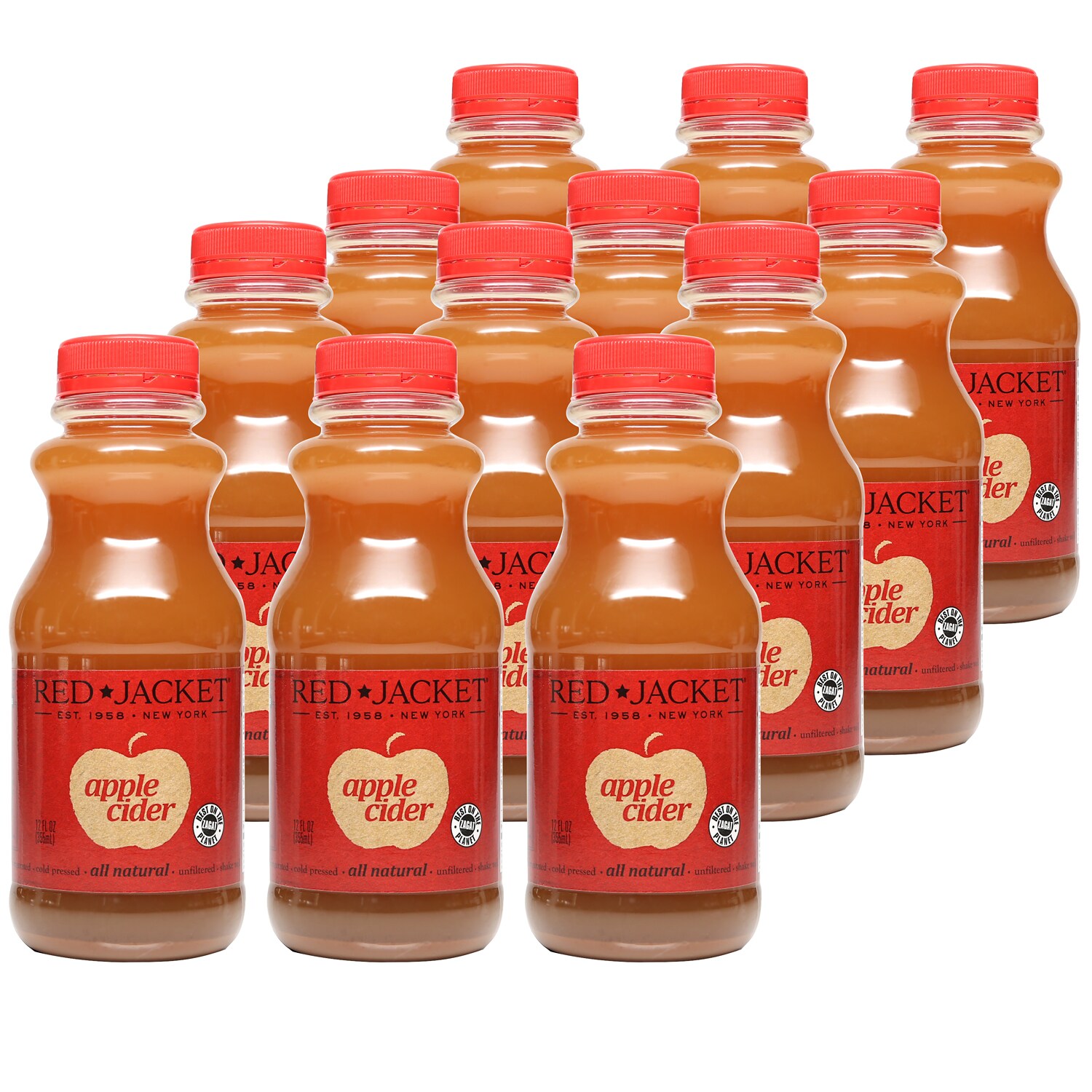 Red Jacket Orchards All Natural Apple Cider, Plastic Bottles