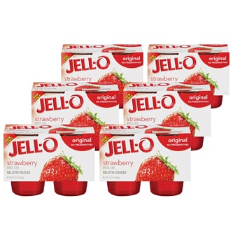 Jell-O Gelatin Snacks, Strawberry