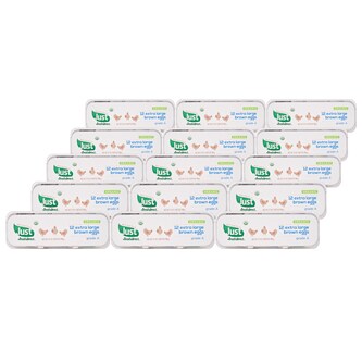 Just FreshDirect Local Organic Extra Large Brown Eggs