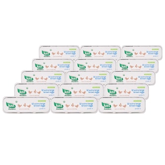 Just FreshDirect Local Organic Extra Large Brown Eggs