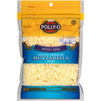 Polly-O Whole Milk Shredded Mozzarella Cheese