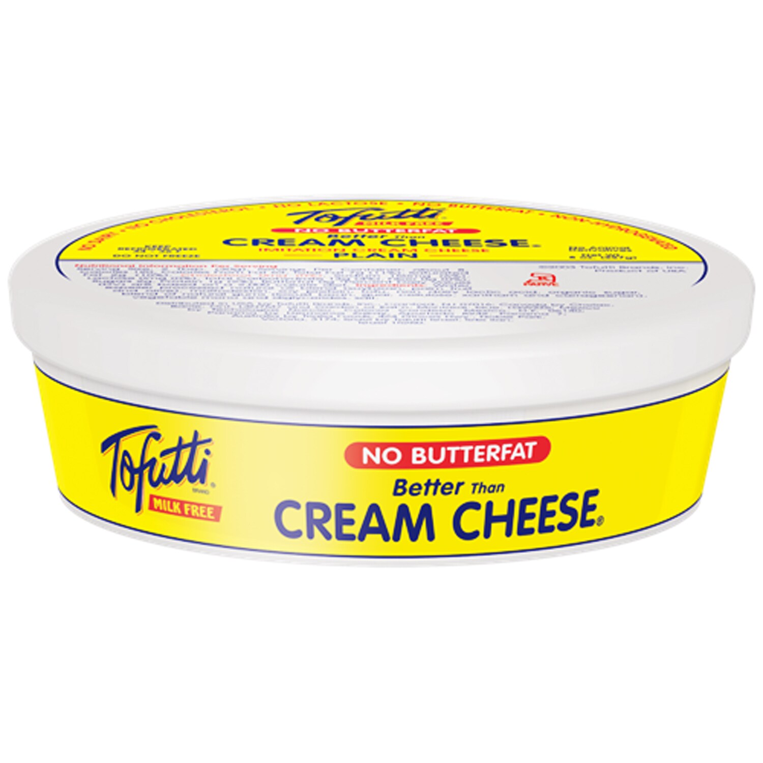 Tofutti No Butterfat Better Than Cream Cheese Plain