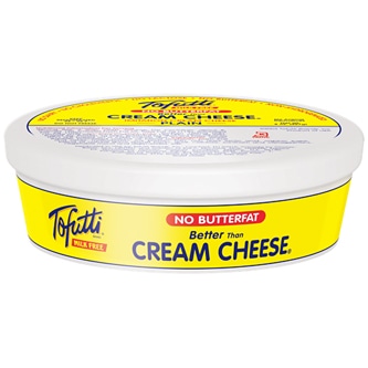 Tofutti No Butterfat Better Than Cream Cheese Plain