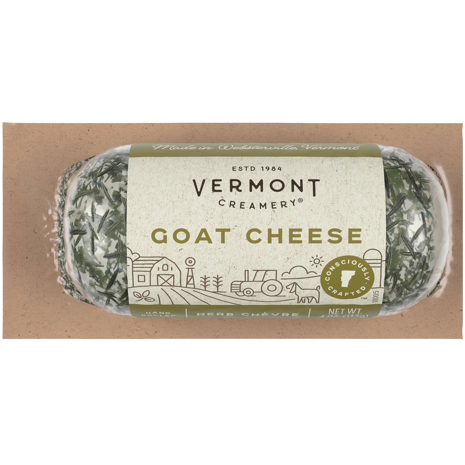 Vermont Creamery Fresh Goat Cheese Herb Chévre