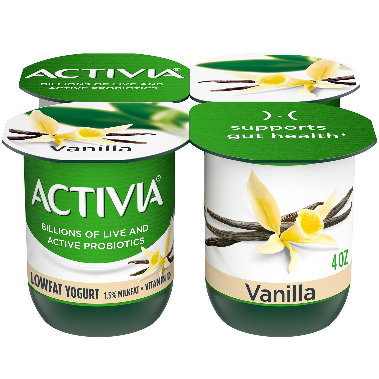 Dannon Activia Yogurt, Vanilla