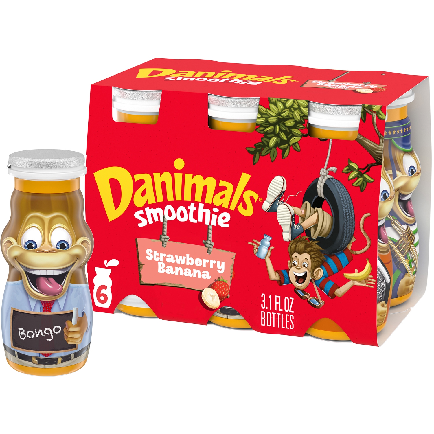 Danimals Smoothie, Swingin' Strawberry-Banana
