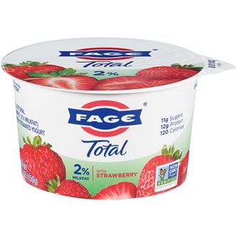 Fage TOTAL 2% Greek Yogurt Split Cup, Strawberry