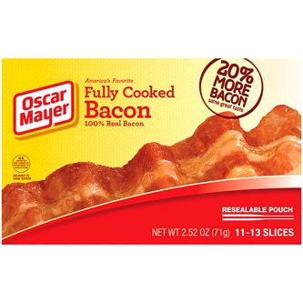 Oscar Mayer Ready Fully Cooked Bacon