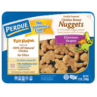 Perdue Fun Shapes Chicken Breast Nuggets, Dinosaur Shapes