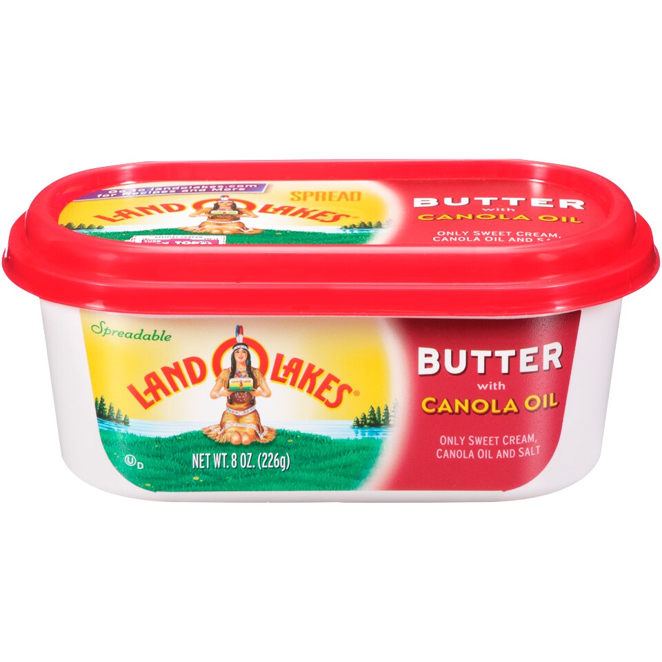 Order Land O'Lakes Spreadable Butter With Canola Oil Fast Delivery