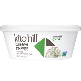 Kite Hill Almond Milk Cream Cheese Style Spread, Chive