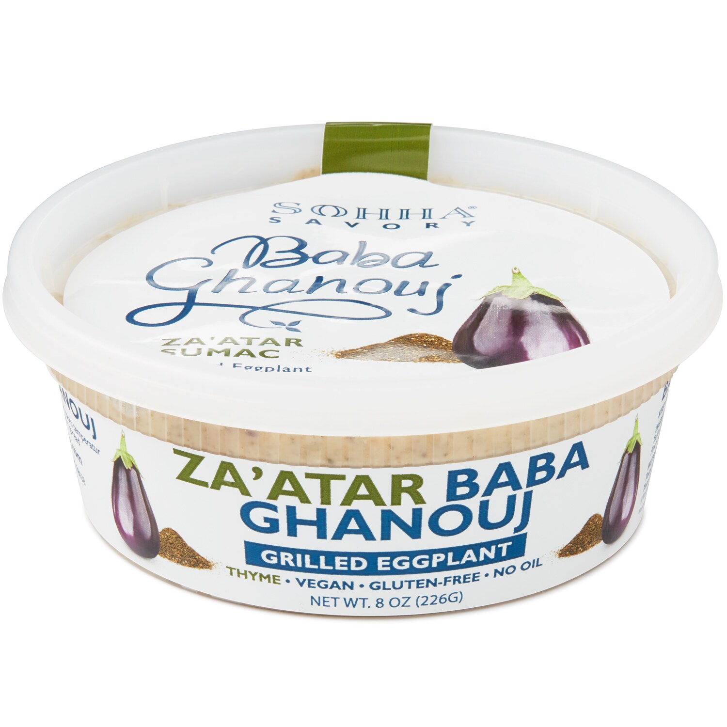 Sohha Savory Baba Ghanouj, Za'atar Sumac