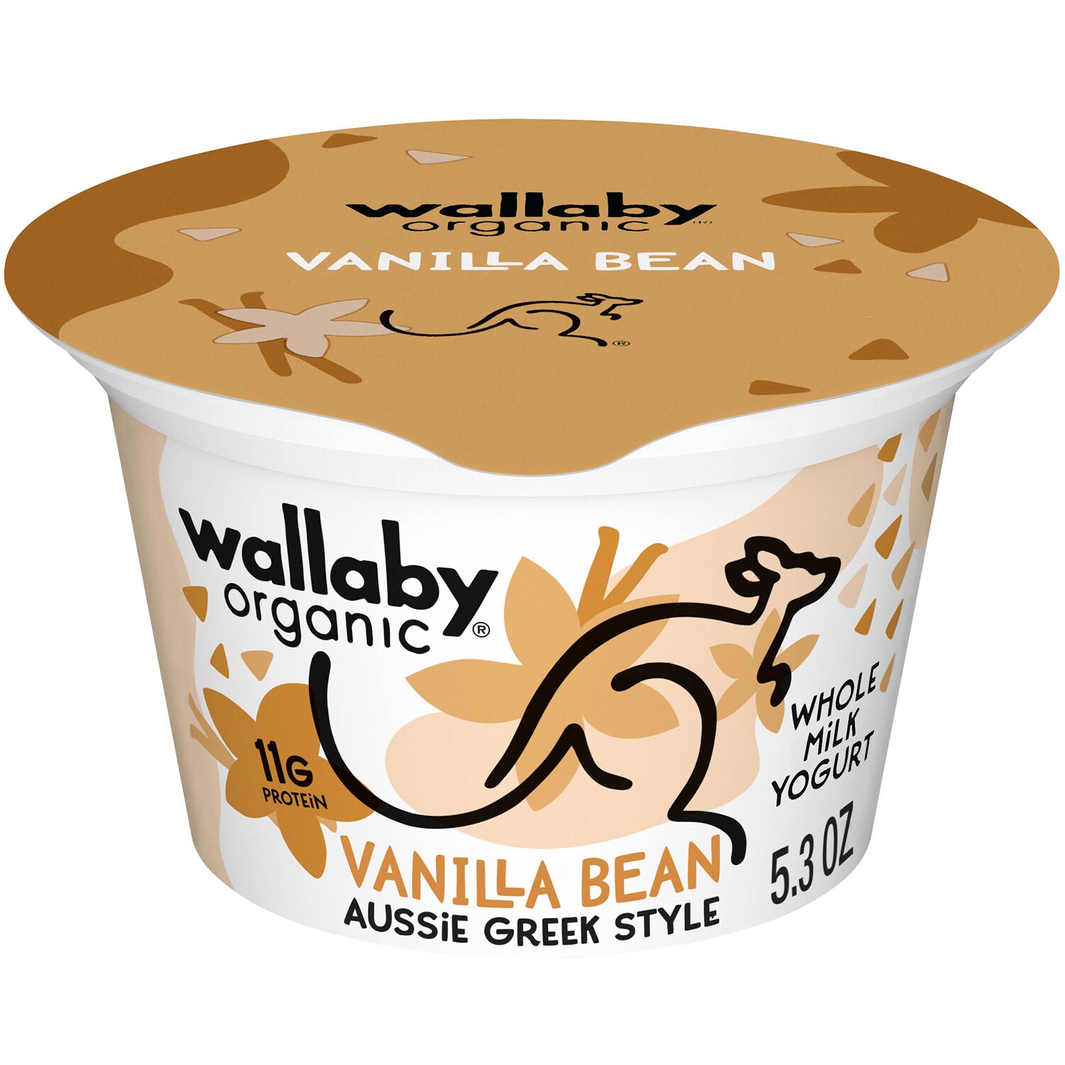 Wallaby Organic Aussie Greek Yogurt, Vanilla Bean