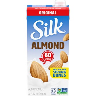 Silk Almondmilk, Original, Carton