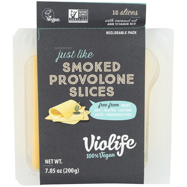 Violife Vegan Smoked Provolone Slices