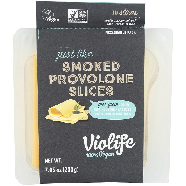 Violife Vegan Smoked Provolone Slices