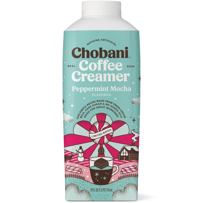 Chobani Coffee Creamer, Peppermint Mocha FreshDirect