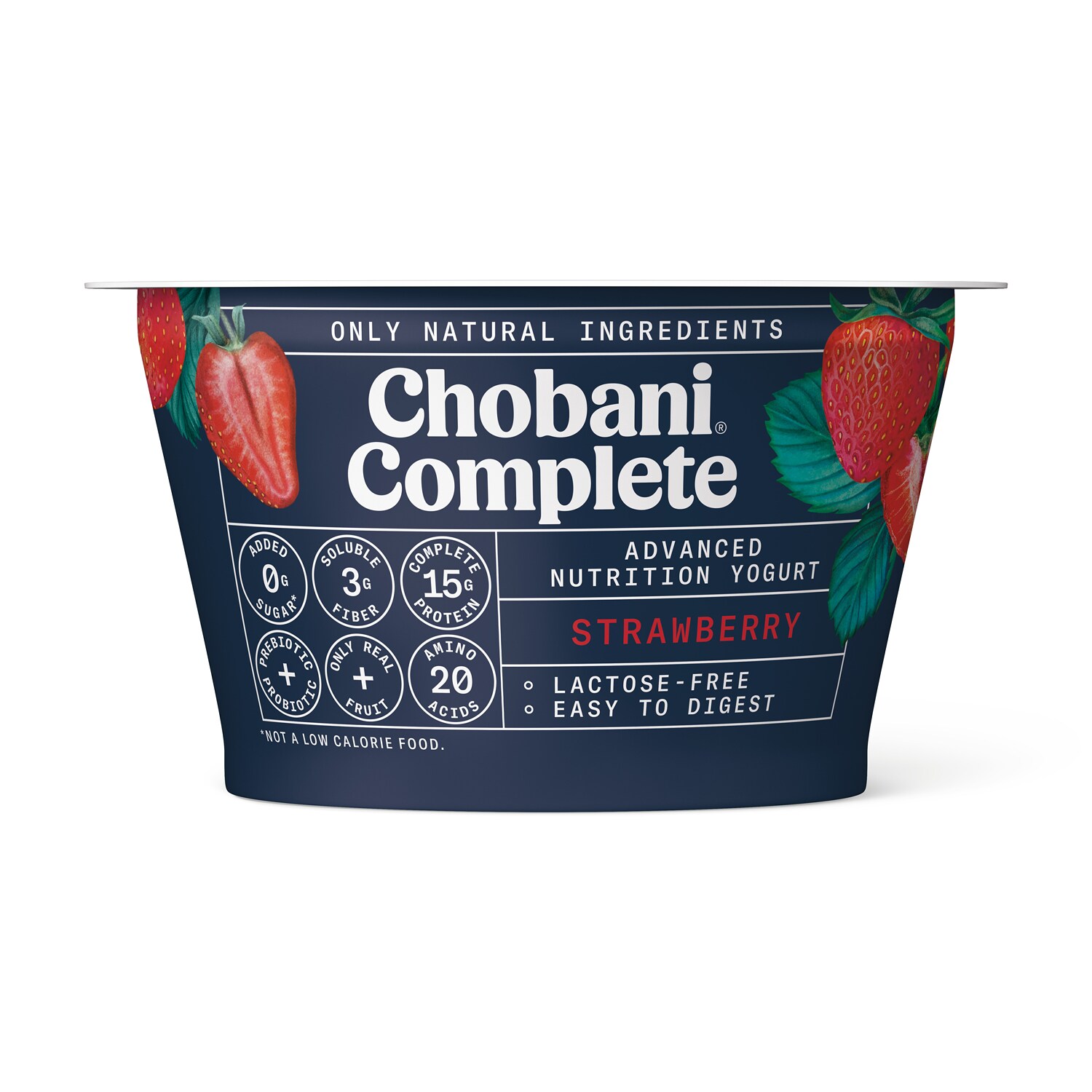 Chobani Complete Greek Yogurt, Strawberry