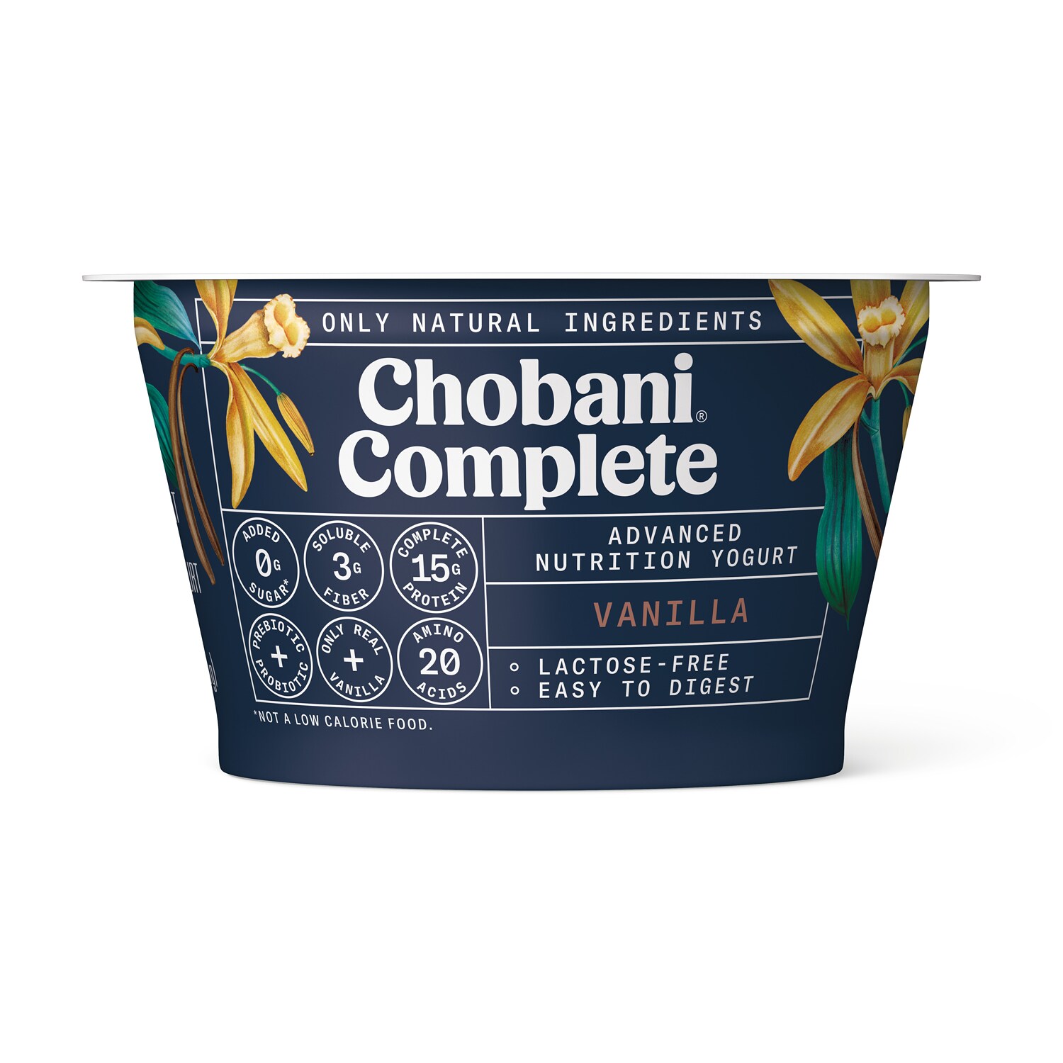 Chobani Complete Greek Yogurt, Vanilla