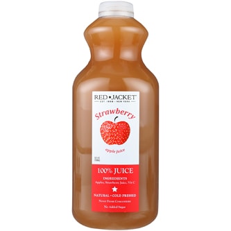 Red Jacket Orchards Strawberry Apple Juice, Plastic Bottle