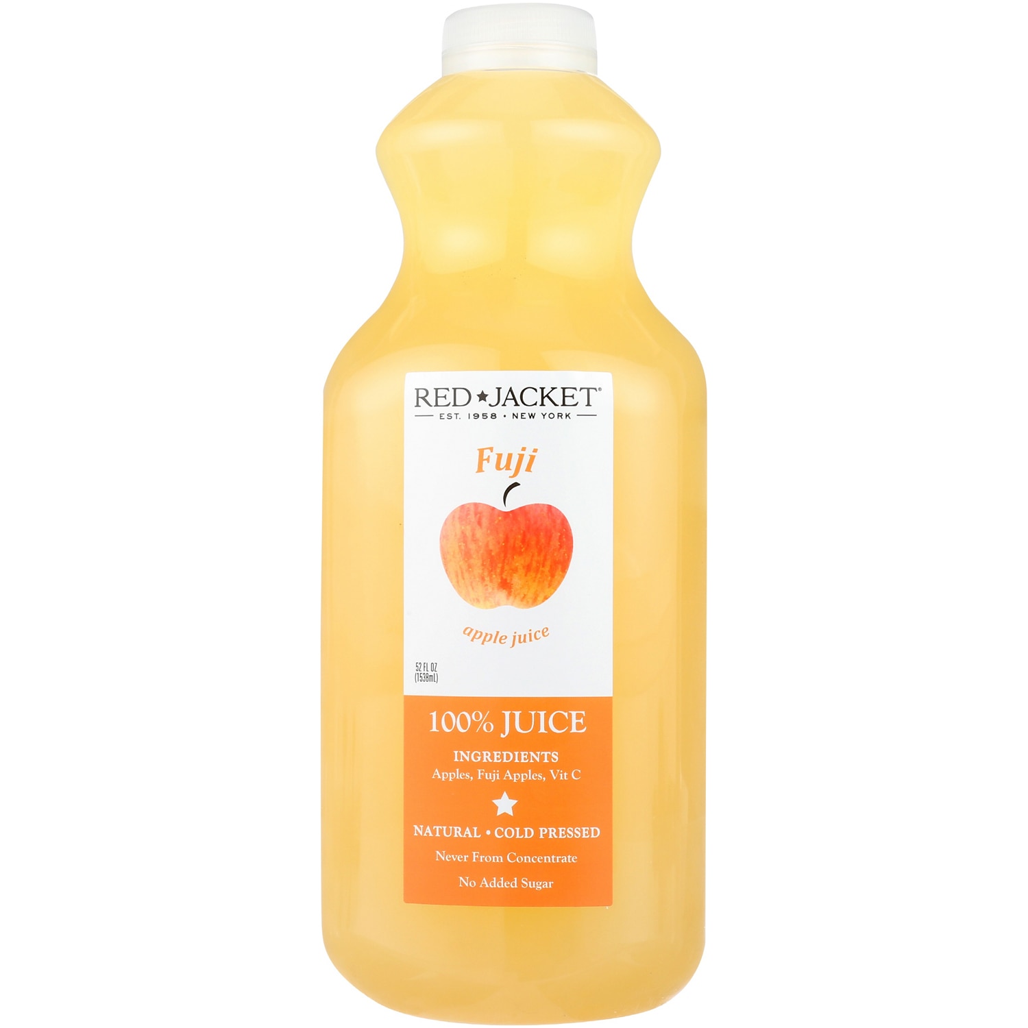 Red Jacket Orchards Fuji Apple Juice, Plastic Bottle