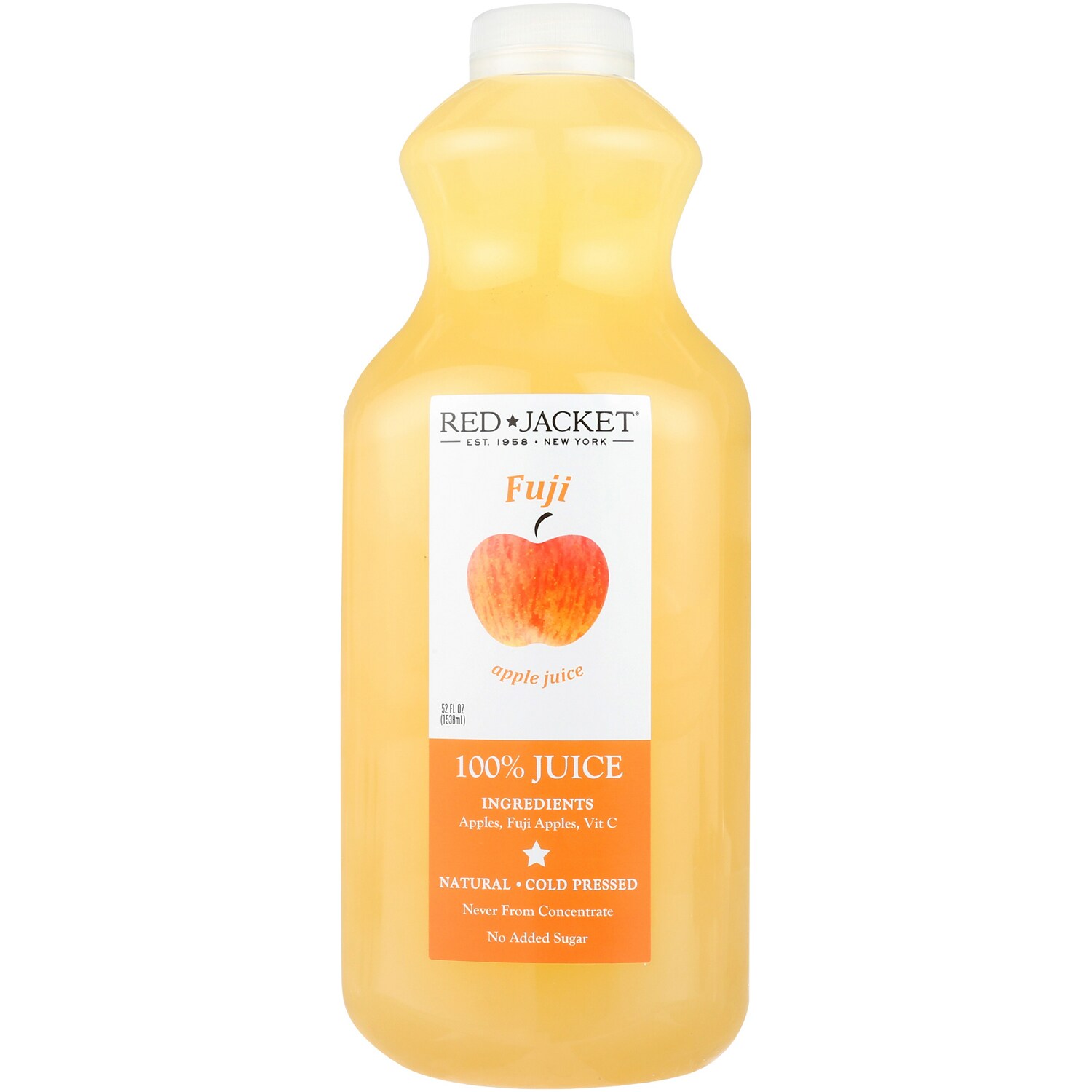Red Jacket Orchards Fuji Apple Juice, Plastic Bottle