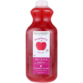 Red Jacket Orchards Raspberry Apple Juice, Plastic Bottle
