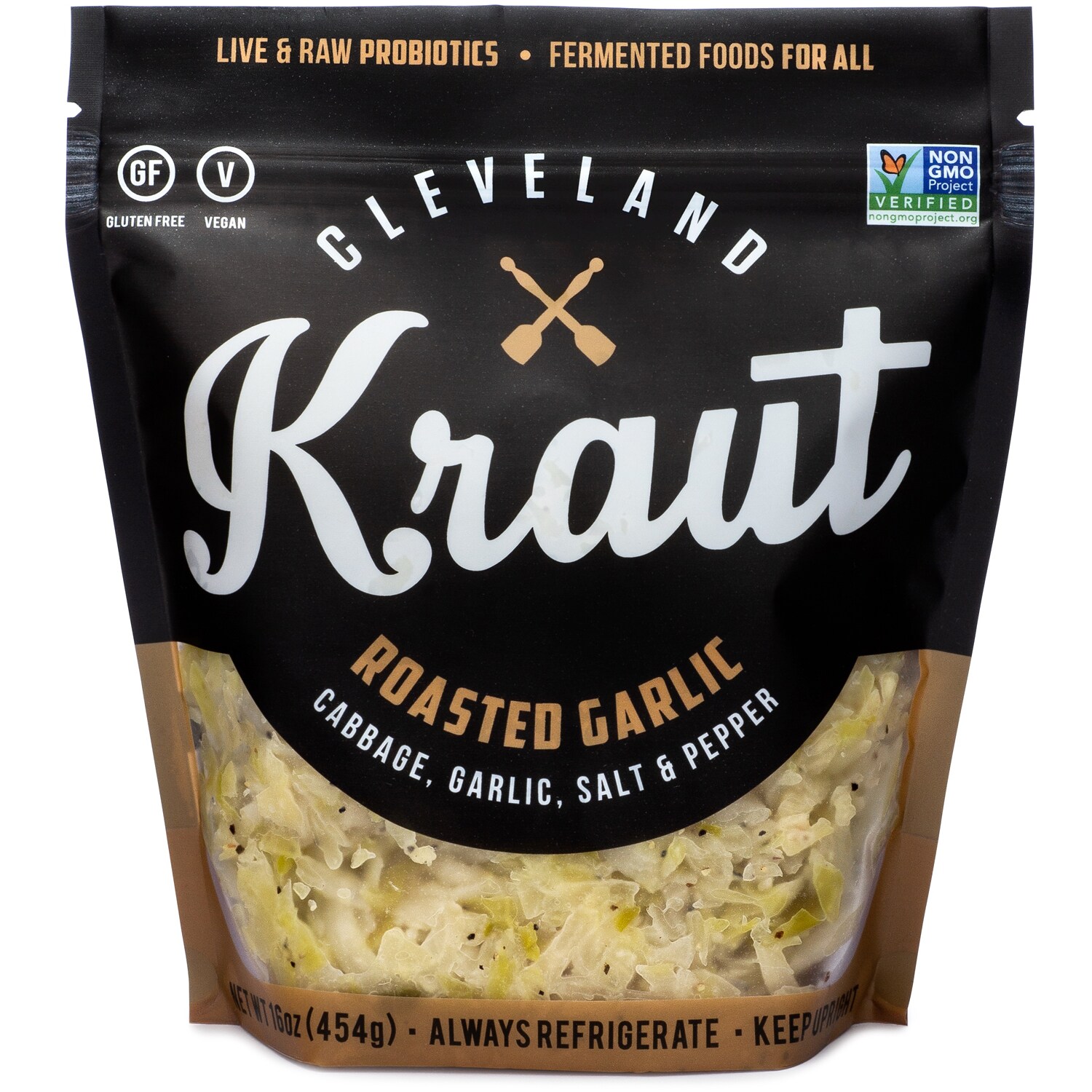Cleveland Kitchen Sauerkraut, Roasted Garlic