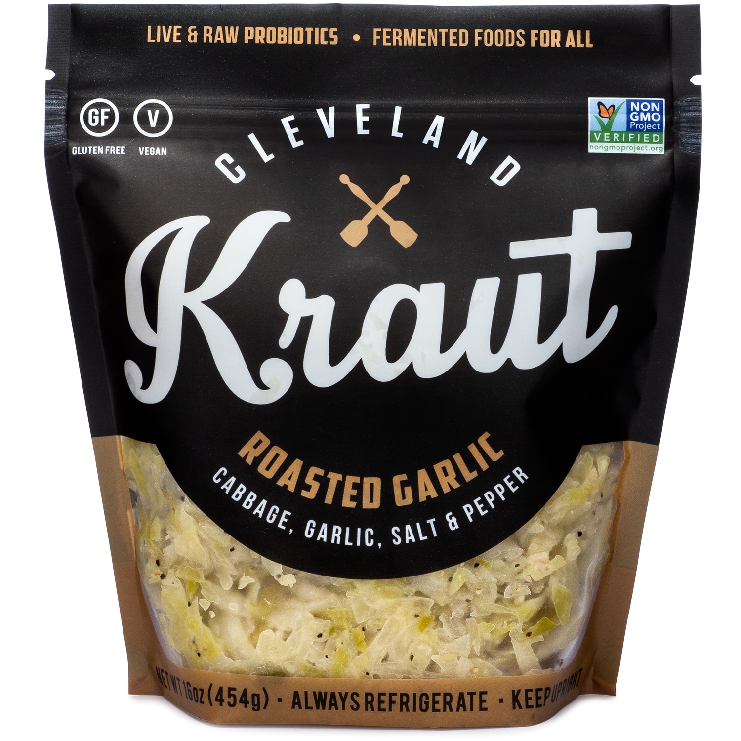 Cleveland Kitchen Sauerkraut, Roasted Garlic