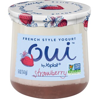 Oui by Yoplait French Style Yogurt, Strawberry