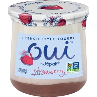 Oui by Yoplait French Style Yogurt, Strawberry