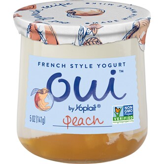 Oui by Yoplait French Style Yogurt, Peach