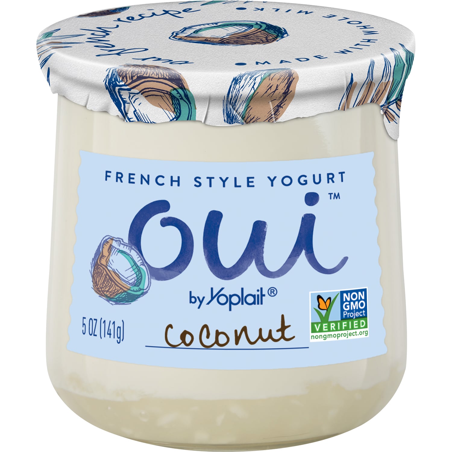 Oui by Yoplait French Style Yogurt, Coconut