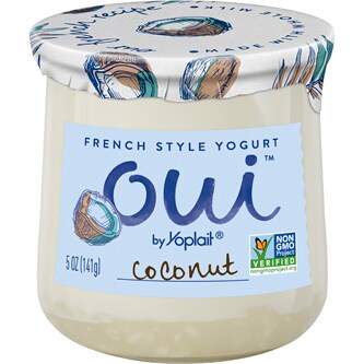 Oui by Yoplait French Style Yogurt, Coconut